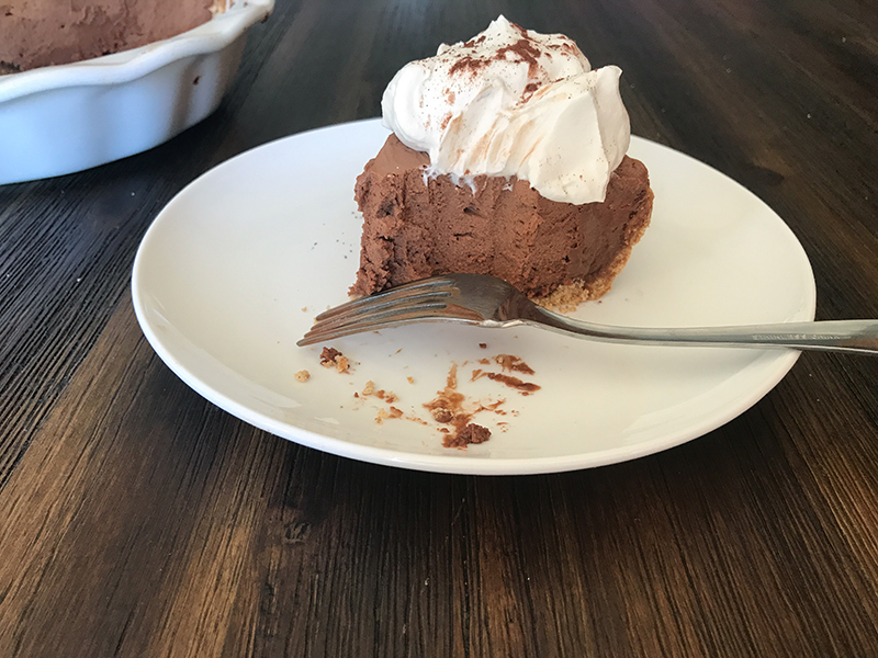 French Silk Pie with Gluten Free Crust