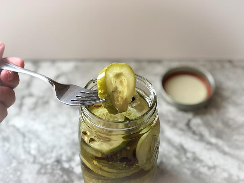 Bread and Butter Refrigerator Pickles