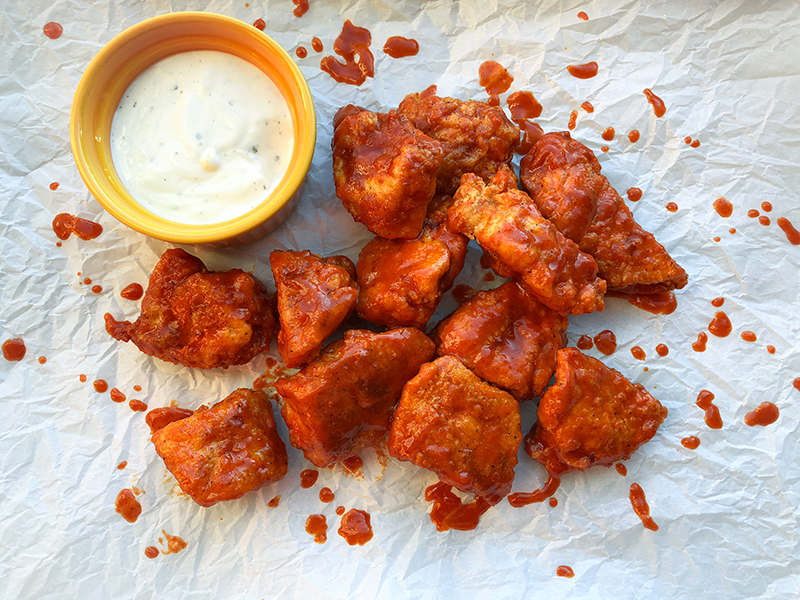 Gluten Free Sriracha Buffalo Boneless Wings