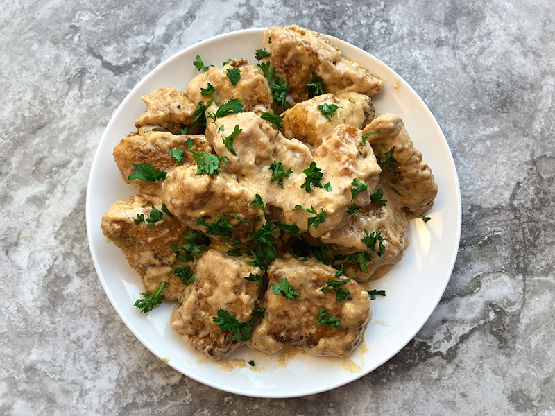 Gluten free Garlic Parmesan boneless wings