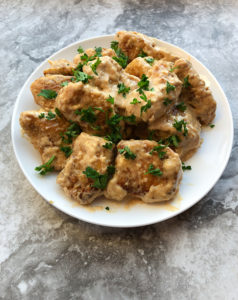 Gluten free Garlic Parmesan boneless wings