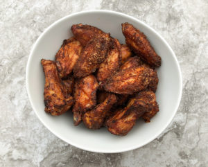 Smoked Sweet Barbecue Chicken Wings dry rub