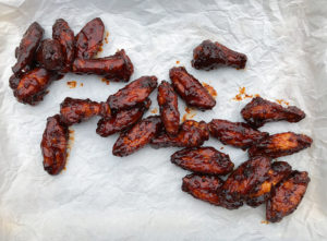 Smoked Sweet Barbecue Chicken Wings