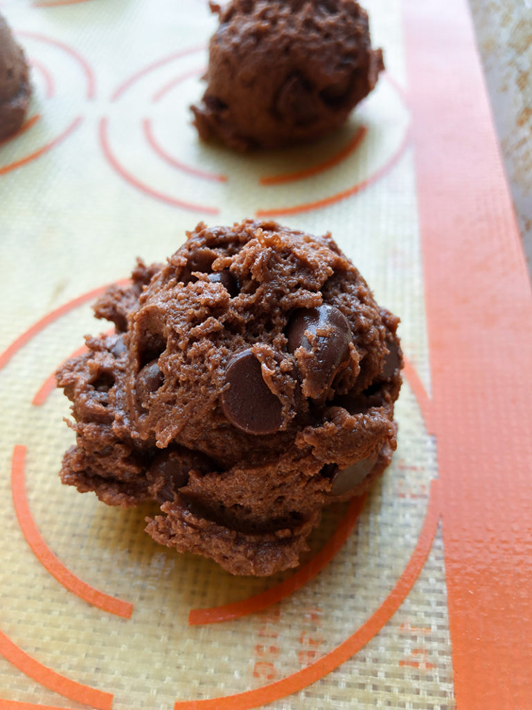 GF Nutella Chocolate Chip Cookies