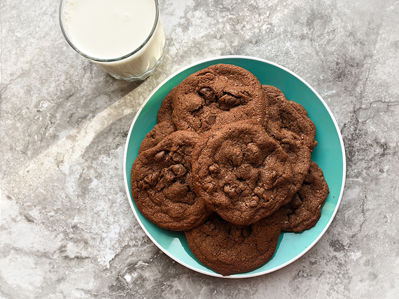 Gluten Free Nutella Chocolate Chip Cookies