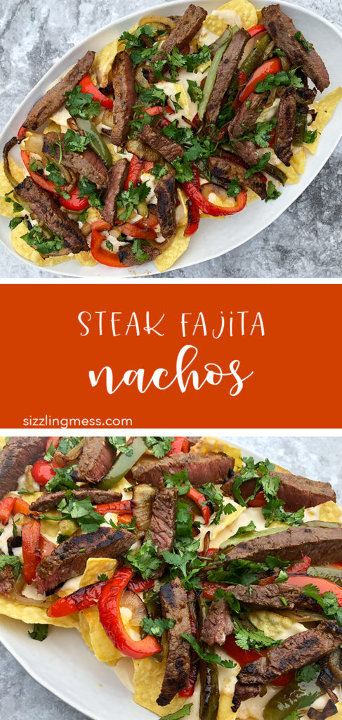 Steak Fajita Nachos, gluten free nachos