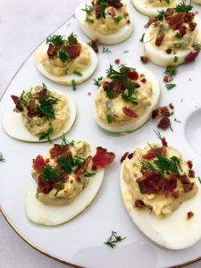 Bacon Jalapeno Deviled Eggs