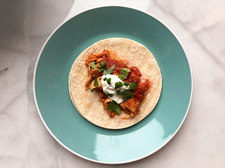 Shredded Chipotle Chicken Sizzling Mess