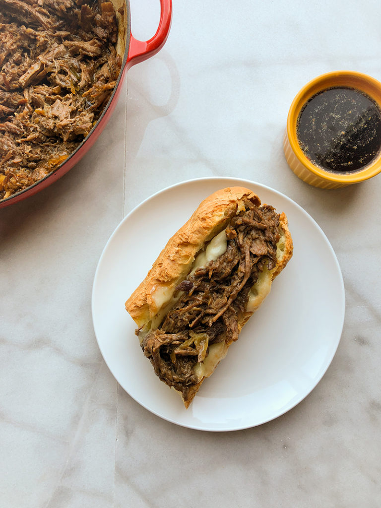 Mississippi Drip Beef sandwiches