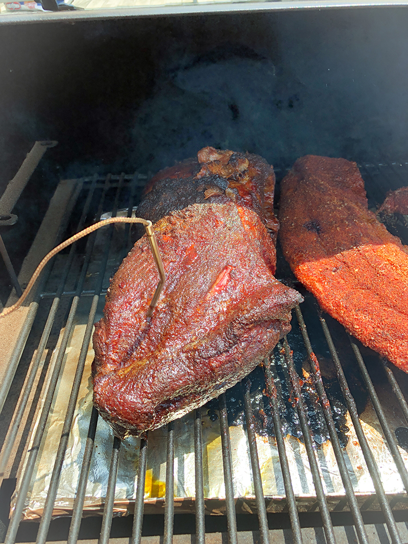 Kansas City-Style Smoked Pulled Pork on the Traeger