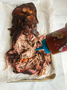 Kansas City-Style Smoked Pulled Pork