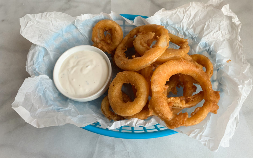 Gluten Free Beer-Battered Onion Rings