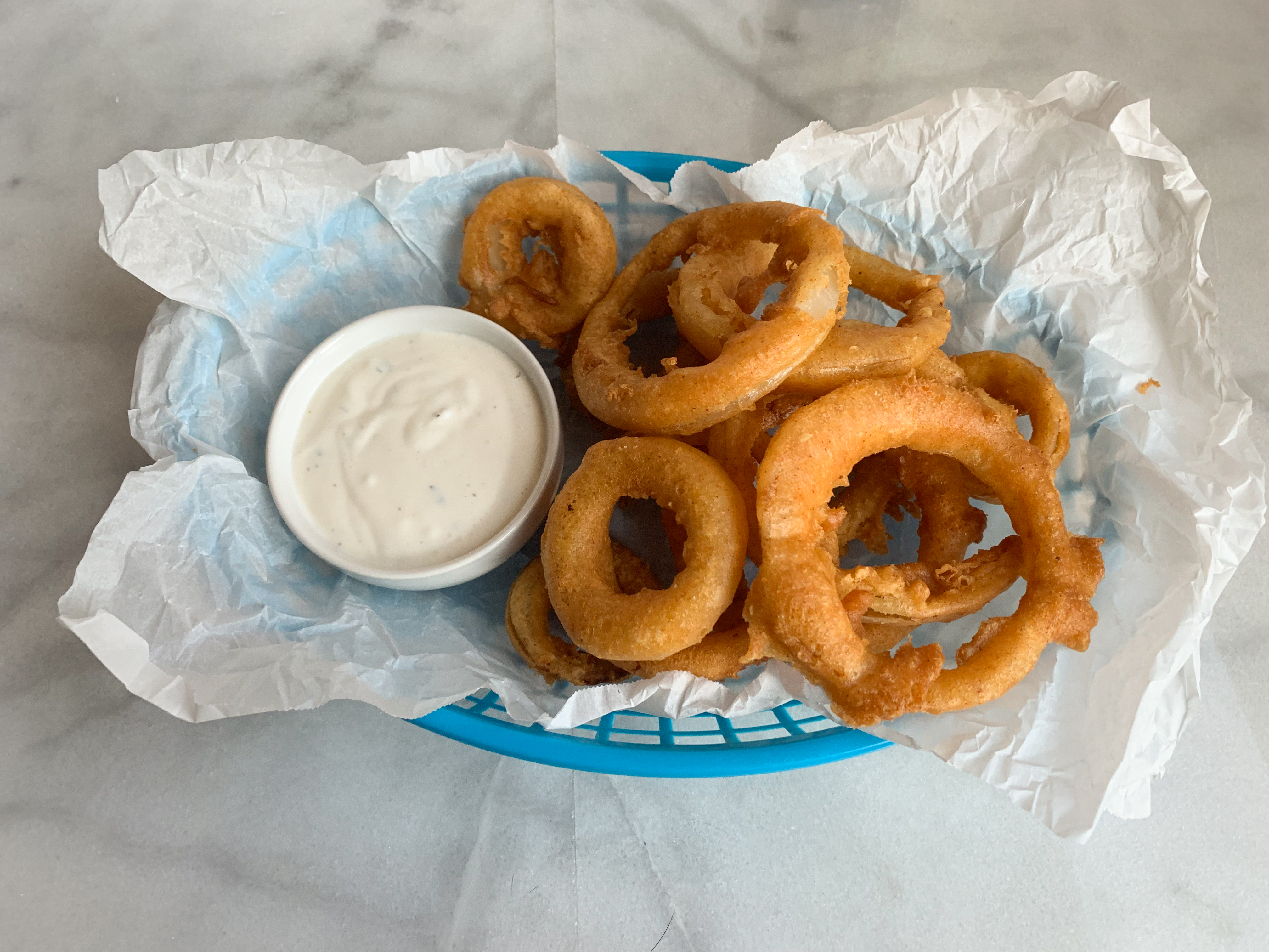 Gluten Free Beer-Battered Onion Rings